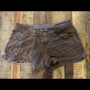 Brown Lucky Brand Baggy Shorts